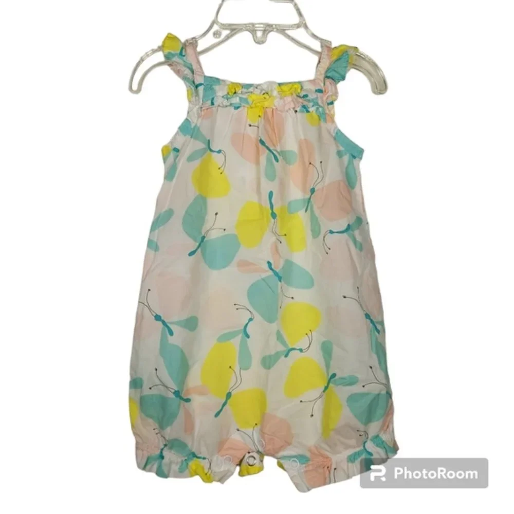 Bundle of Two Carter's Sleeveless Rompers - 6 Months